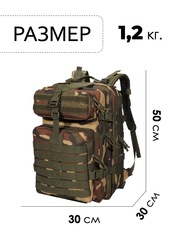 Рюкзак тактический Swicky BK-2265 camo - 2
