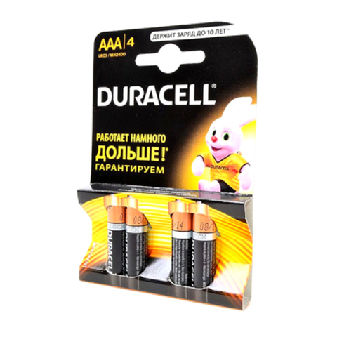 Батарейка мизинчиковая"DURACELL" 12512