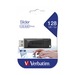USB-накопитель Verbatim 49328 128GB USB 2.0 Чёрный