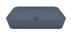 Раковина на столешницу 40*60 см Creavit UL060 Базальт матовый