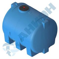 Емкость цилиндрическая горизонтальная с дыхательным клапаном Анион 5100 л. горизонтальная (2375x1785x1870см;синий) - арт.559418