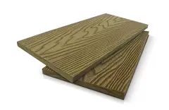 Универсальная доска ДПК Premium 140*10*3000мм Дуб (2-х сторонняя Текстура)