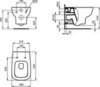 Ideal Standard Esedra Подвесной Унитаз T386001