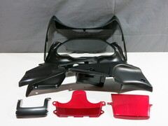 Комплект пластика красный Kawasaki ZZR 400-2 ZZR 600-2