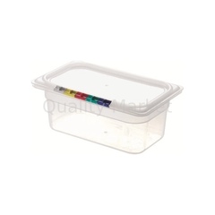 Гастроемкость из полипропилена без крышки GN 1/4 265х162х100 мм прозрачная