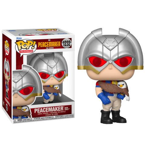 Фигурка Funko POP! DC. Peacemaker: Peacemaker with Eagly (1232)