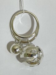 Спиральки (кольцо из серебра)
