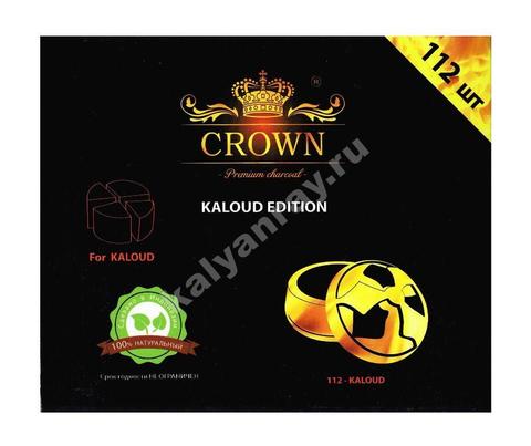 Уголь для кальяна Crown Kaloud Edition 112 кубиков