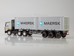 MAZ-6422 with semitrailer container carrier MAZ-938920 Maersk 1:43 Start Scale Models (SSM)