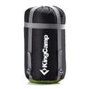 Картинка спальник Kingcamp 3121 oasis 250 -3с 190+30x75 серый - 5