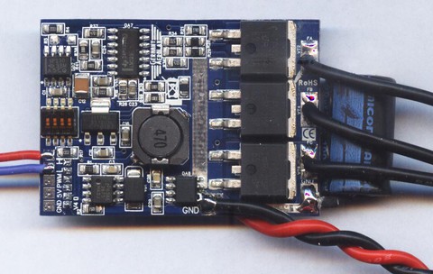 ESC-регулятор GermanyAerolab на шине PWM/CAN 55А 4-8S