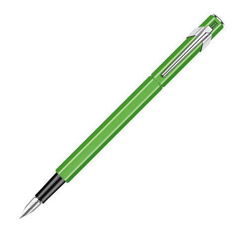 Ручка перьевая Caran d'Ache 849 Office Fluo Yellow Green Fluo, EF (842.230)