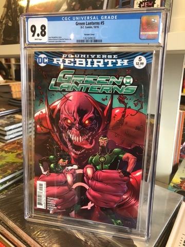 Green Lanterns #5 CGC 9.8