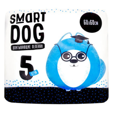 Купить Smart Dog пелёнки впитывающие для собак 60х60