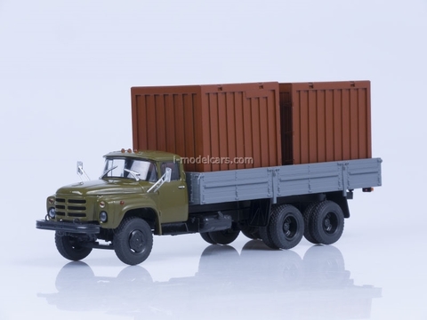 ZIL-133GYa board and 2 containers of 5 tons AutoHistory 1:43