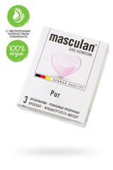 Супертонкие презервативы Masculan Pur - 3 шт. - 