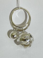 Спиральки (кольцо из серебра)