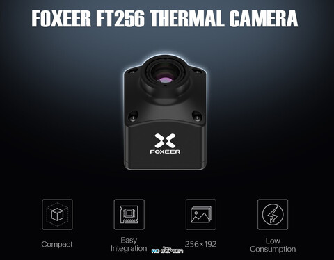 FPV Камера Foxeer FT256 Analog CVBS Thermal Camera тепловизионная HS1267