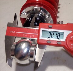 Амортизатор 300 мм для Honda CBR 600 F4i 2001-2007 и другие / Красный