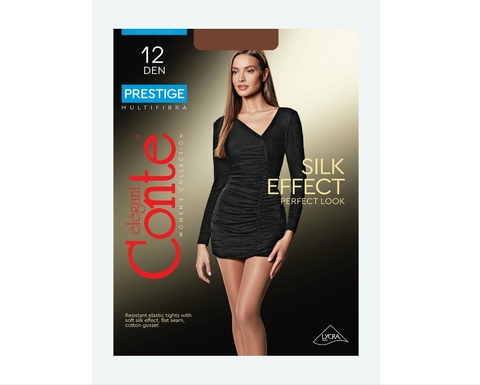 Колготки женские 12 Den Prestige, р.2 Mocca Conte