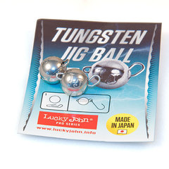 Джиг головки TUNGSTEN JIG BALL, 12г, 1шт., арт. LJTB-012