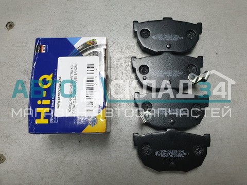 КОЛОДКИ ЗАДНИЕ ELANTRA XD, CERATO LD (ДИСКОВЫЕ) SANGSIN