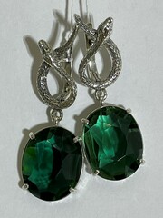 Эфа (серьги   из серебра)
