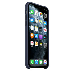 Силиконовый чехол для iPhone 11 Pro Max Midnight Blue