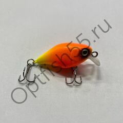 Воблер Rosy Down Chubby 38F 38мм, 4гр, загл.0,5-1,0м