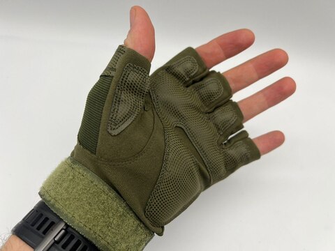 Перчатки тактические без пальцев Размеры: L / XL