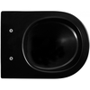AC1100MB-AC0105-AC0120MB Комплект 3 в 1: подвесной унитаз Bequem AC1100MB черный матовый с инсталляцией AC0105 и кнопкой AC0120MB черная матовая