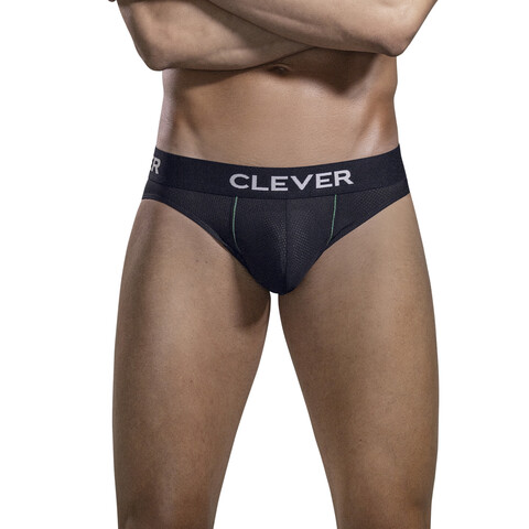 Мужские трусы брифы черные Clever KALIPSO BRIEF 167211