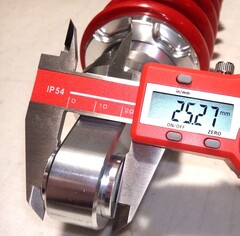 Амортизатор 300 мм для Honda CBR 600 F4i 2001-2007 и другие / Красный