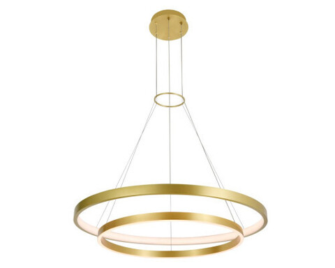 Подвесная светодиодная люстра Newport LOREN 15109N/S brass, М0071008