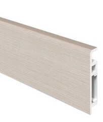 Напольный плинтус ПВХ Foresta Concept Лиственница беленая FC 011 2000х70х13 мм