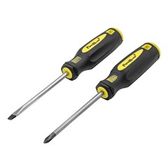 33-2-502 Набор отвёрток ULTRA SL6, PH2 х 100 мм, CR-V, двухкомпонентные рукоятки, 2 предмета (РемоКолор)