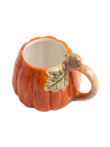 Кружка Bright pumpkin Тыква, 340 мл - Оранжевый - купить 2