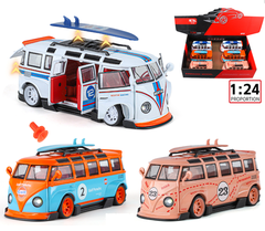 Машина металл Фургон Мартини 6 в уп 22 см, цена за шт.