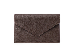 Картхолдер ENVELOPE шоколадного цвета