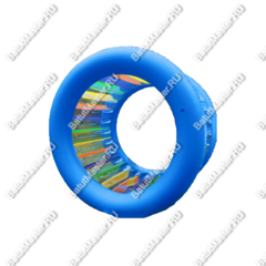 Аттракцион Водный цилиндр "Летнее настроение", ПВХ, 2*1,8*1,8 м