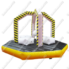 Надувная игра " Ударный шар (рестлингбол)" 5*5*3,5 м