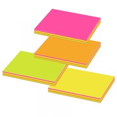 
          Блок для записей с клеевым краем, Alingar, 100 мм * 76 мм, 5 цветов, 100 л., "Неоновое ассорти", пакет с европодвесом