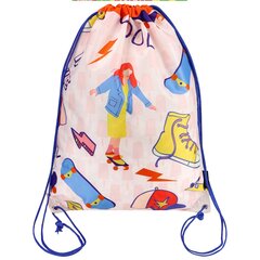 
          Мешок для сменной обуви 1 отделение Проф-Пресс, 360х480 мм, уплотненый, двойной шнурок, "Модная атрибутика"