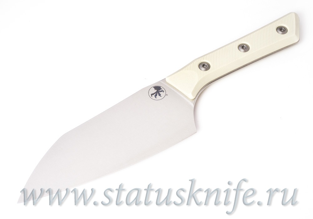 Нож Microtech Kitchen Santoku G-10 3200-10IV Ivory