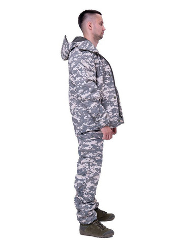 Костюм камуфлированный Алтай Зима на синтепоне (серая цифра)