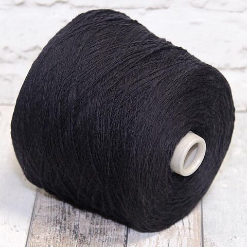 Лен с хлопком фламе TOSCANO CRUSCA 500 черный