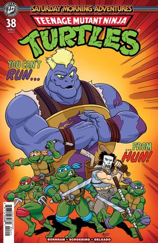 Teenage Mutant Ninja Turtles Saturday Morning Adventures Continued #38 (Cover B) (ПРЕДЗАКАЗ!)