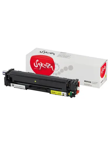 Картридж Sakura W2032A (415A) для HP, желтый, 2100 к.