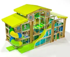 Уличный лабиринт "Олимп" 46,25 м² (9,25*5*4,8 м + 100см декор)