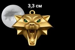 Силиконовый молд Голова ведьмака средняя